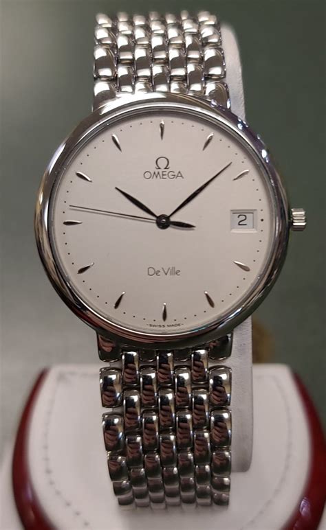 omega quartz watches ebay|omega de ville quartz price.